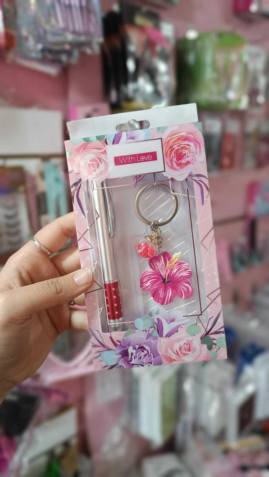 Kit lapicera + llavero