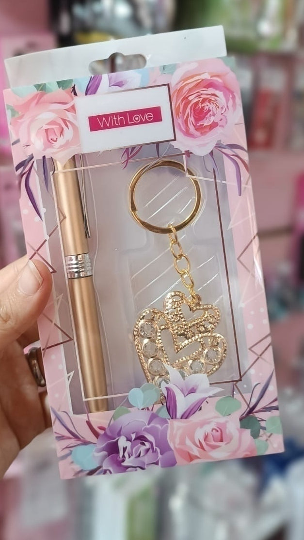 Kit lapicera + llavero