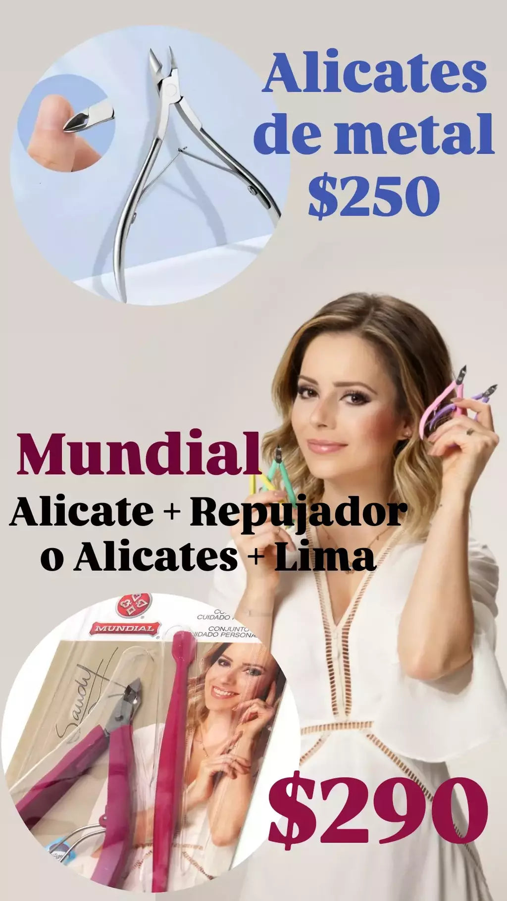 Alicate + Repujador Mundial