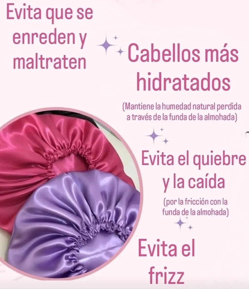 Gorra de Satén