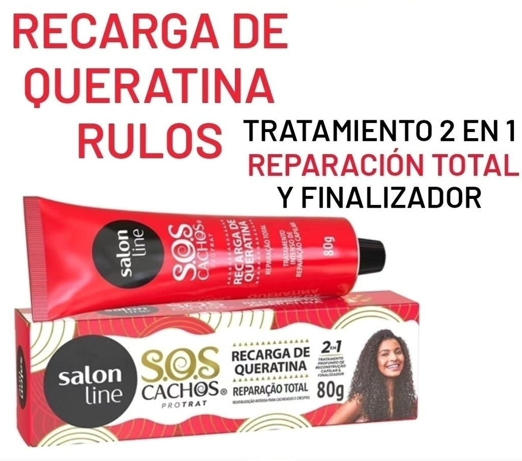 Recarga de Queratina SOS Cachos