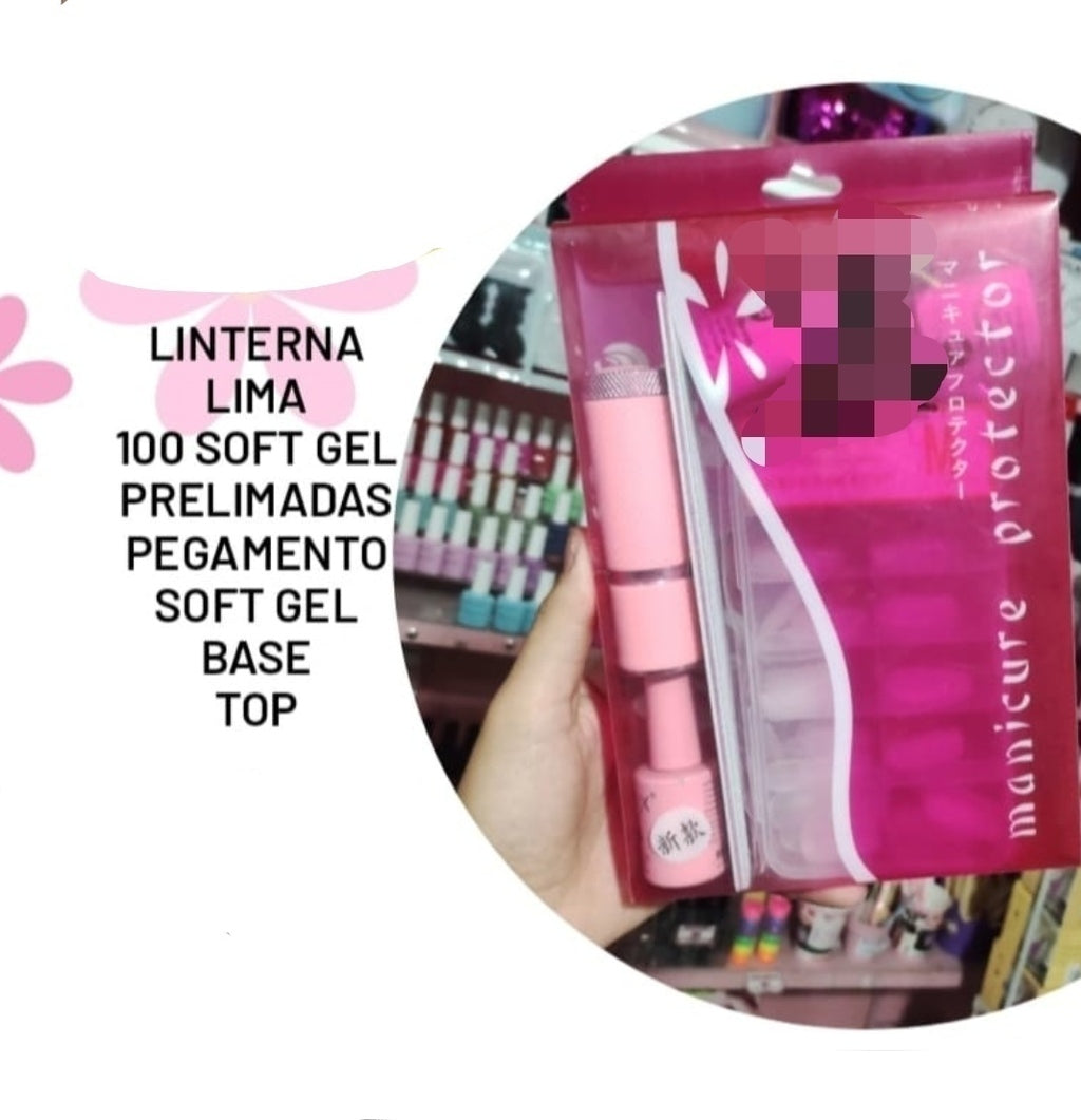 Kit de Soft Gel 100 unidades