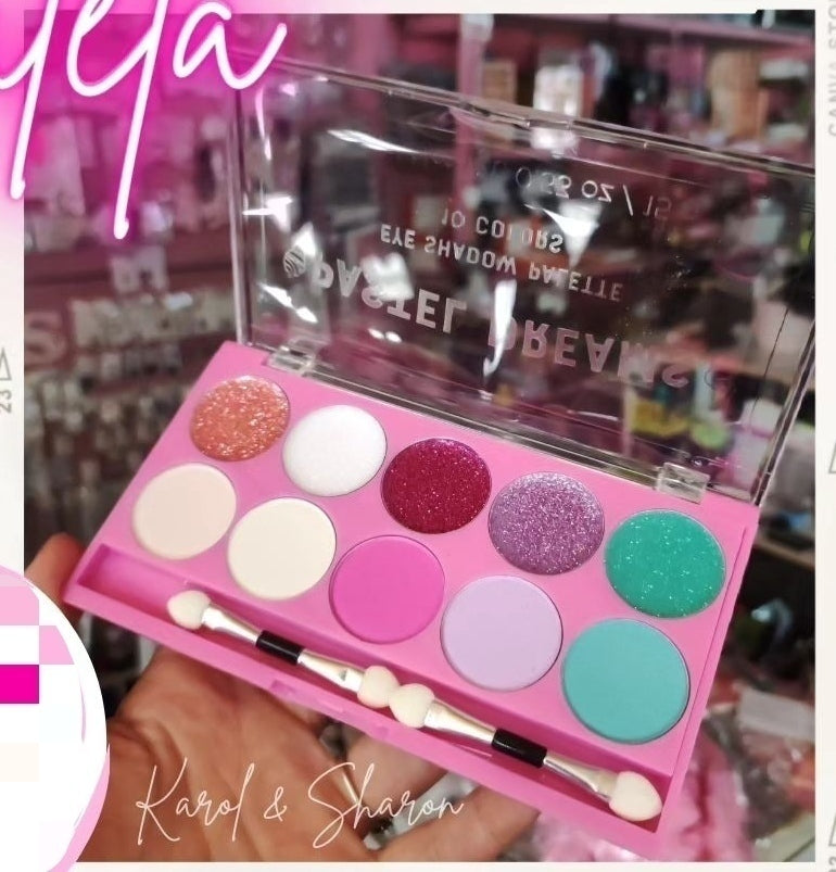 Paletas/petacas Matte + Glitter