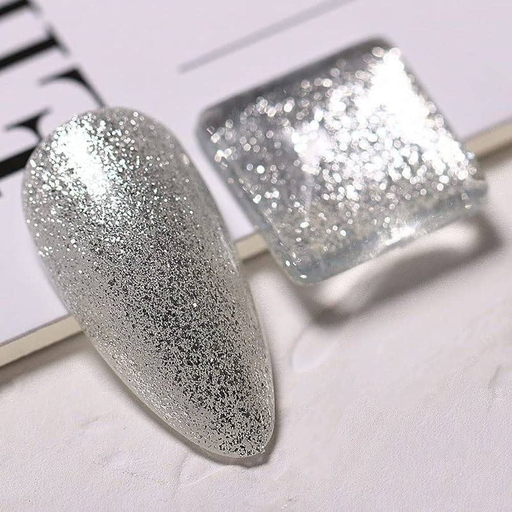 Esmaltes semipermanente glitter/brillos