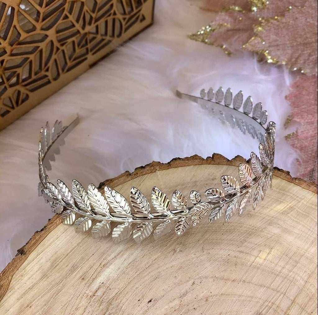Tiara hojas