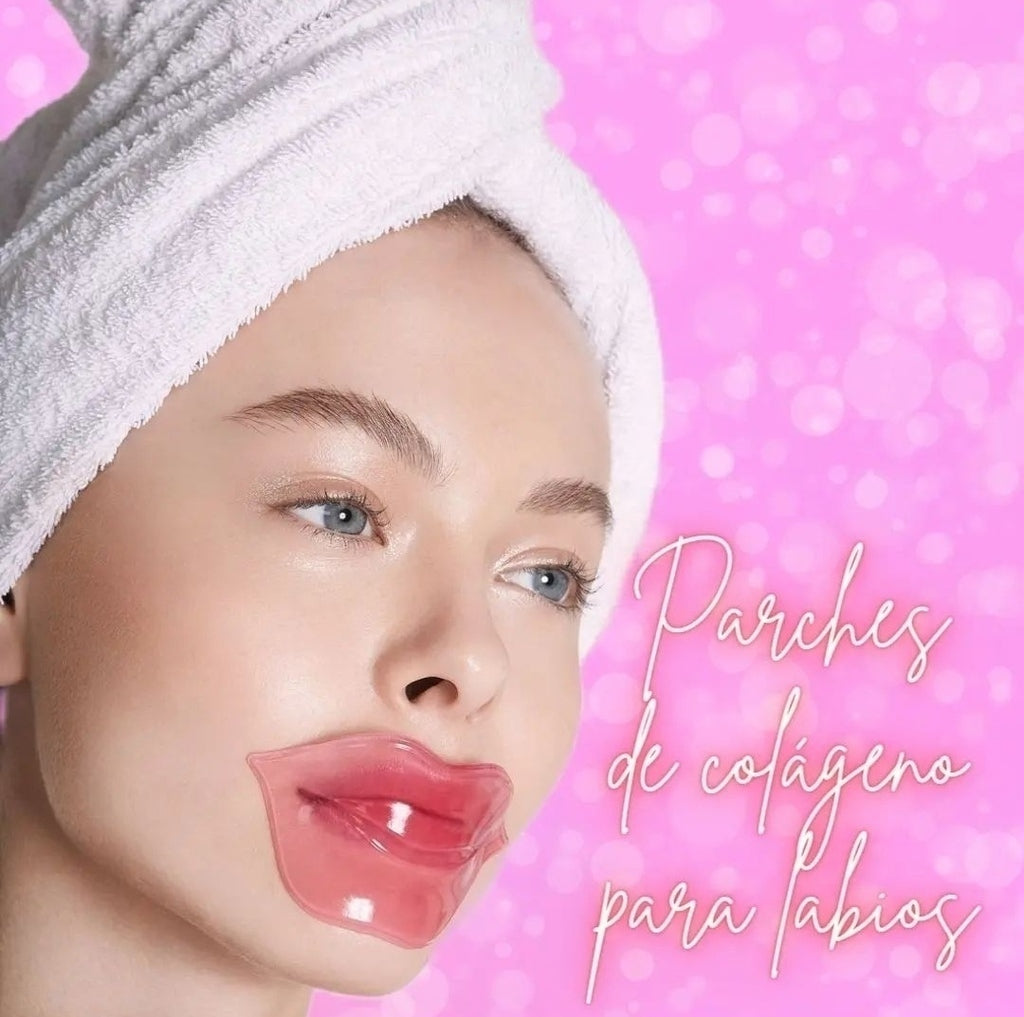 Parches para labios de colágeno