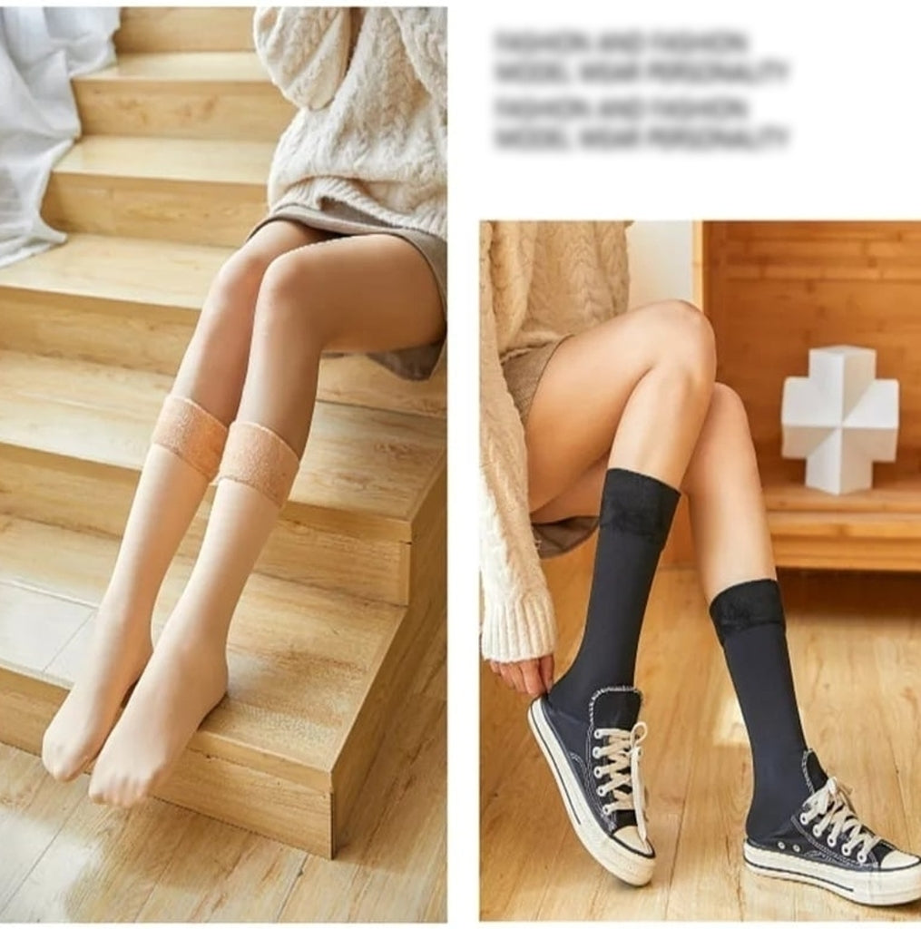 Medias térmicas cortas y medianas
