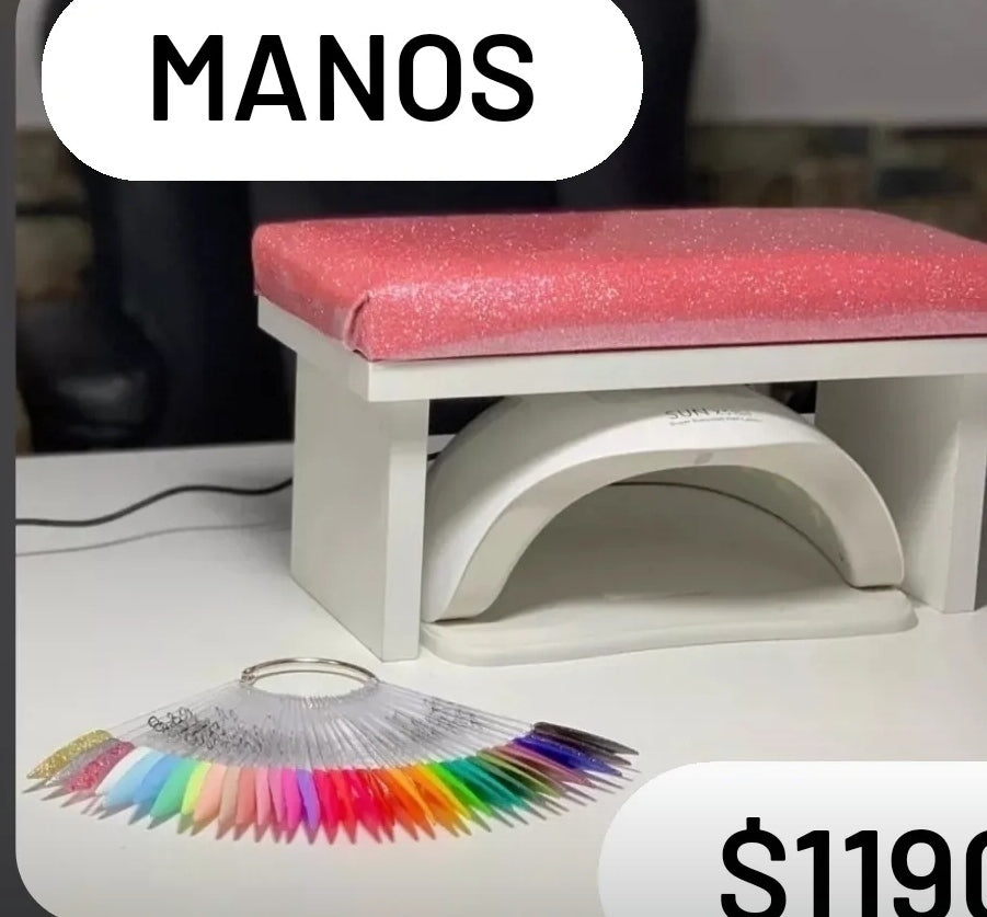 Apoya manos de madera