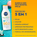 Protector solar Nivea FPS 60 bebes y niños