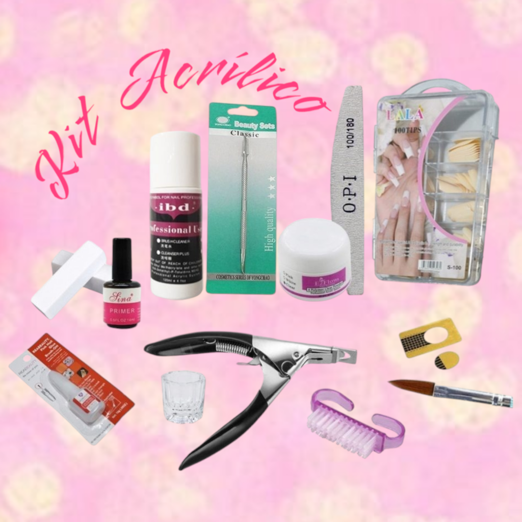 Kit de Acrílico (no necesita lámpara)