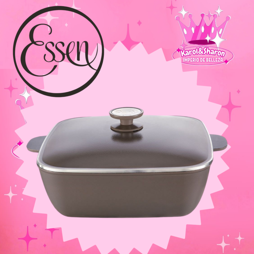 Cacerola cuadrada con asad 29 cm ESSEN