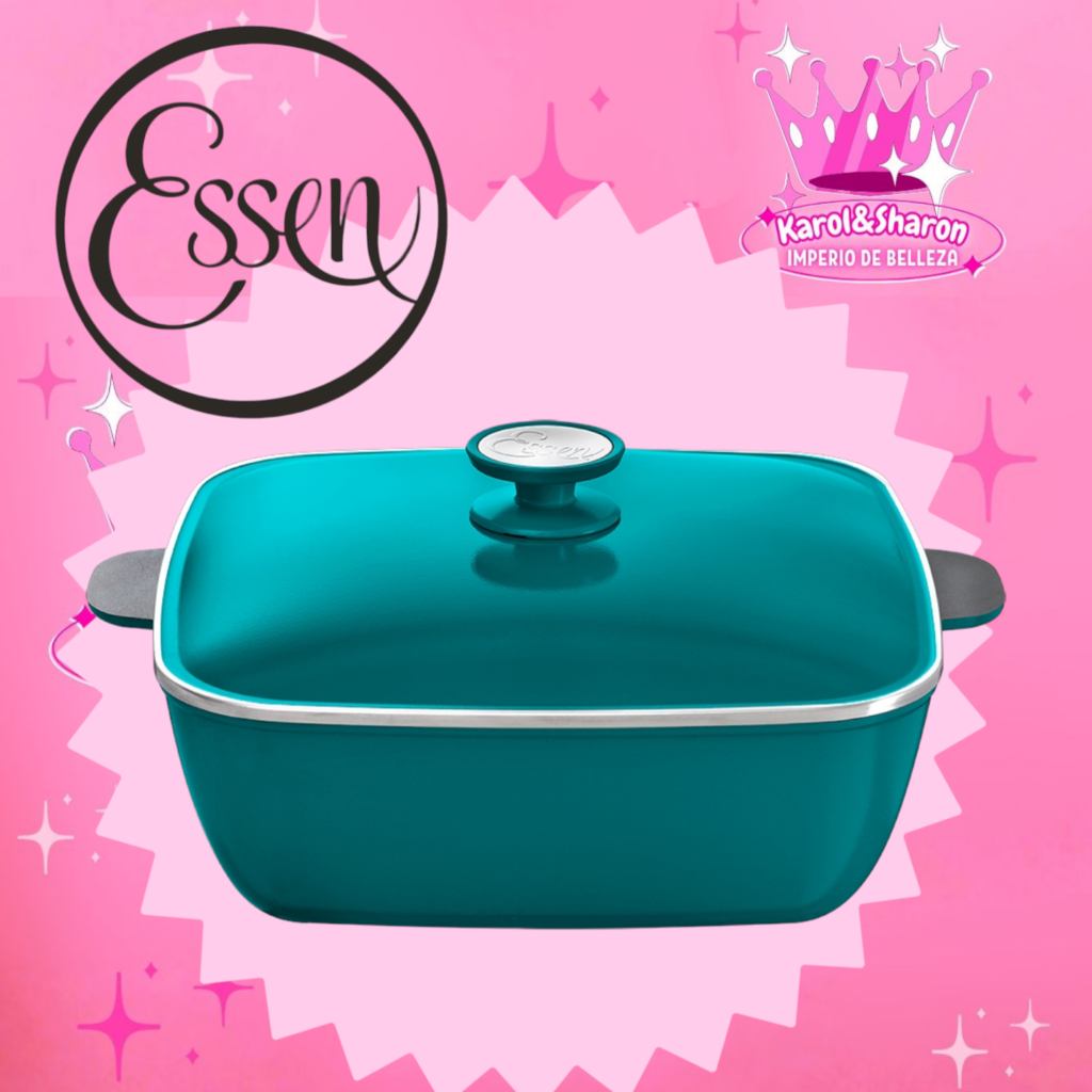 Cacerola cuadrada con asad 29 cm ESSEN
