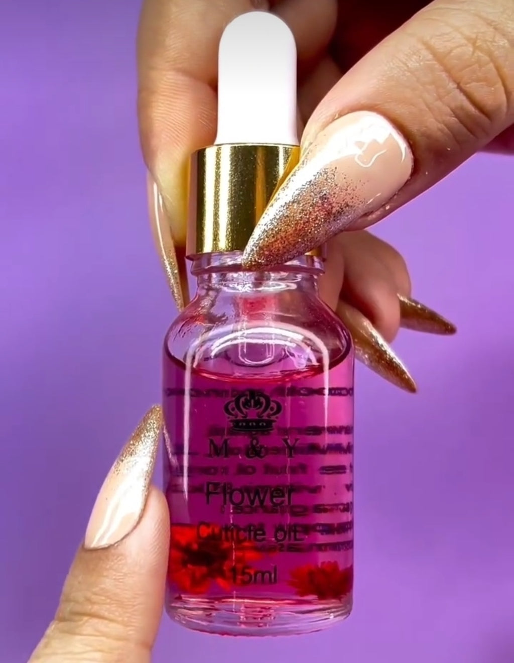 Aceite de cutículas gotero