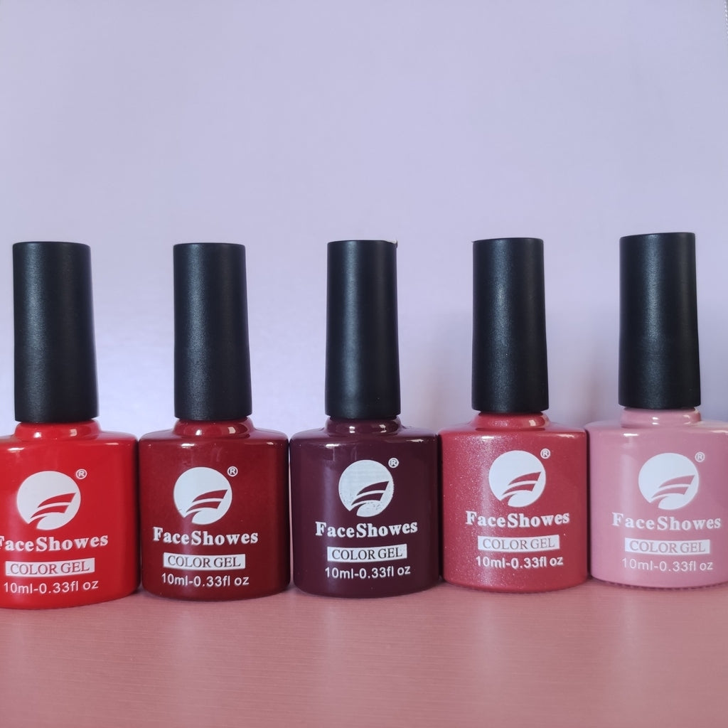 Esmaltes semipermanente UV led Face Showes