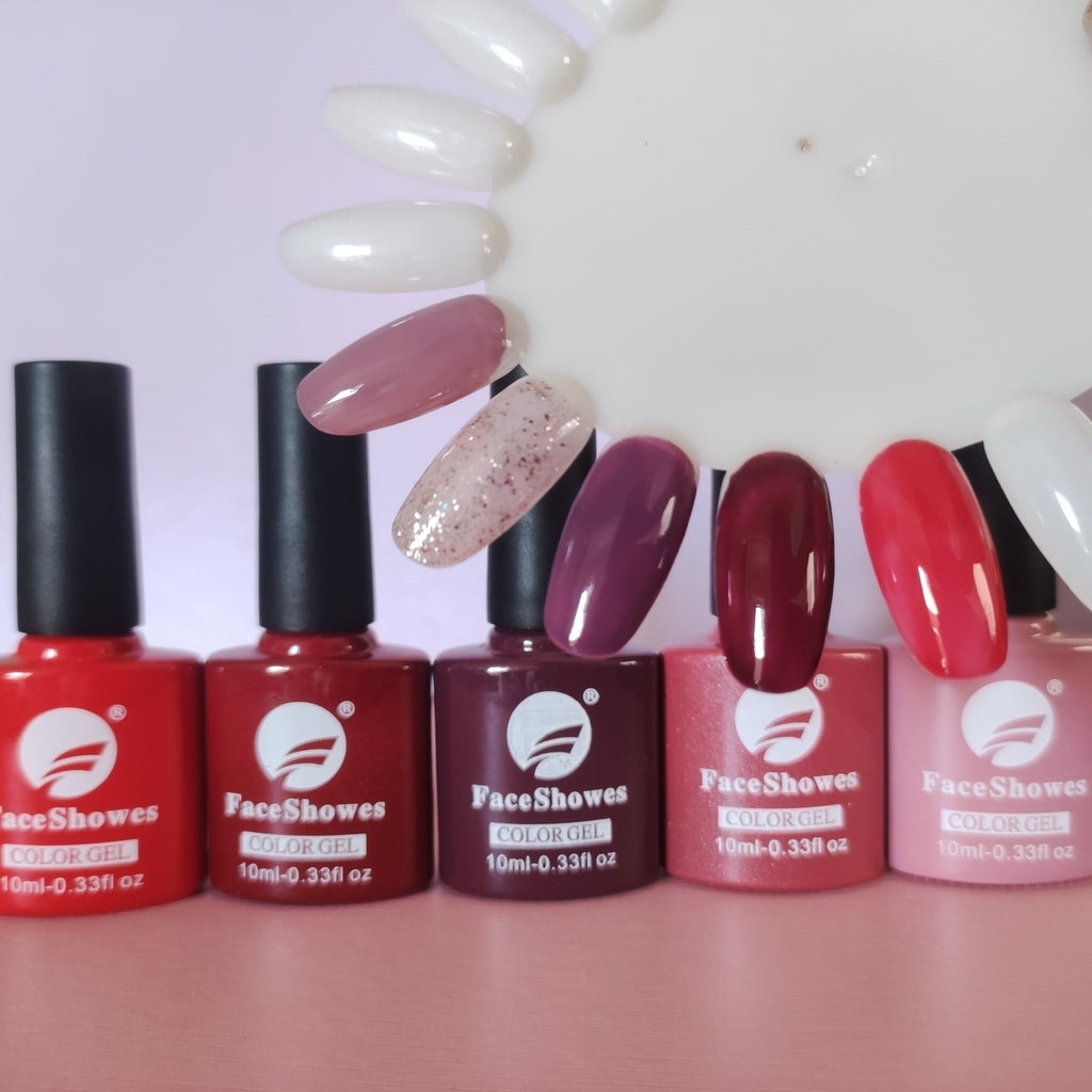 Esmaltes semipermanente UV led Face Showes