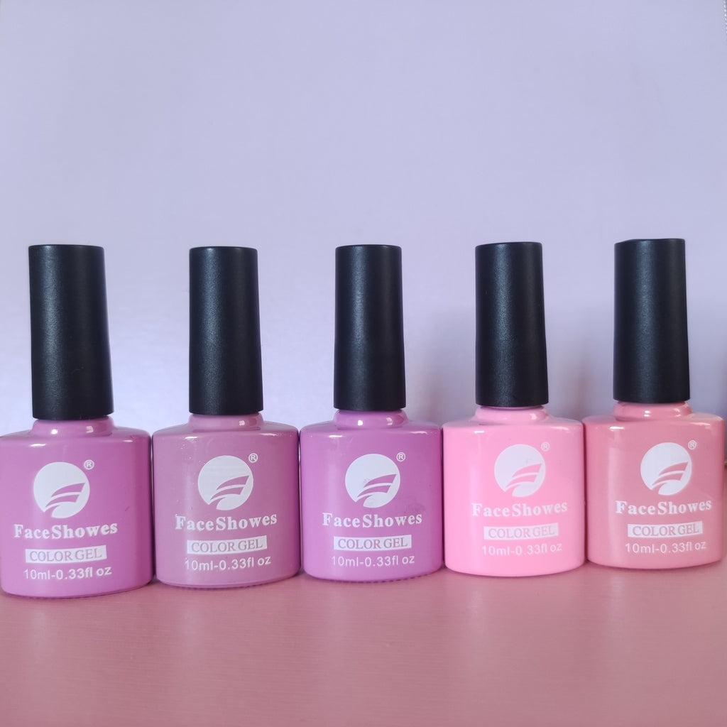 Esmaltes semipermanente UV led Face Showes