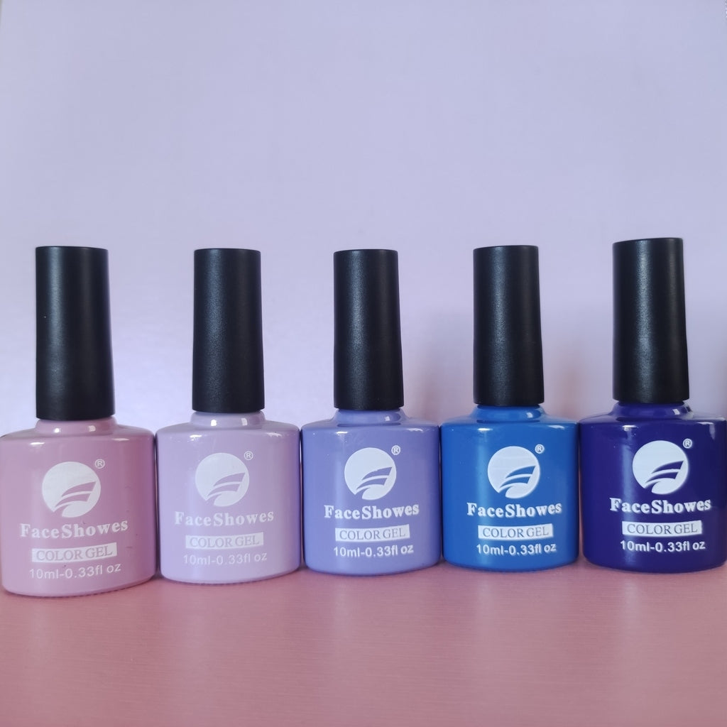 Esmaltes semipermanente UV led Face Showes