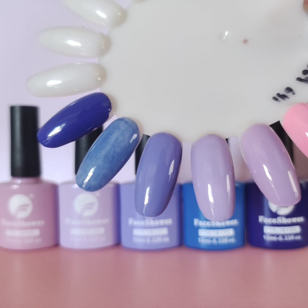 Esmaltes semipermanente UV led Face Showes
