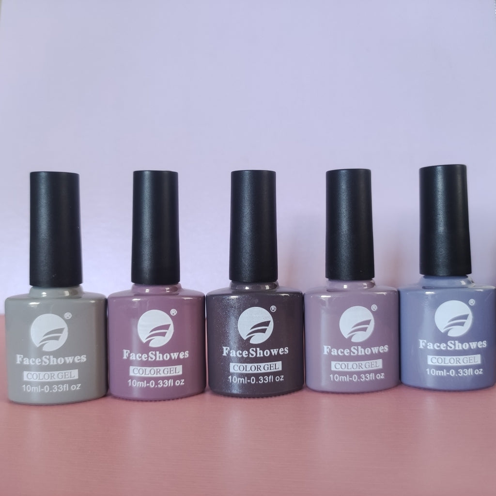 Esmaltes semipermanente UV led Face Showes