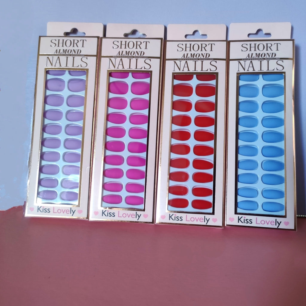 Uñas press on matte