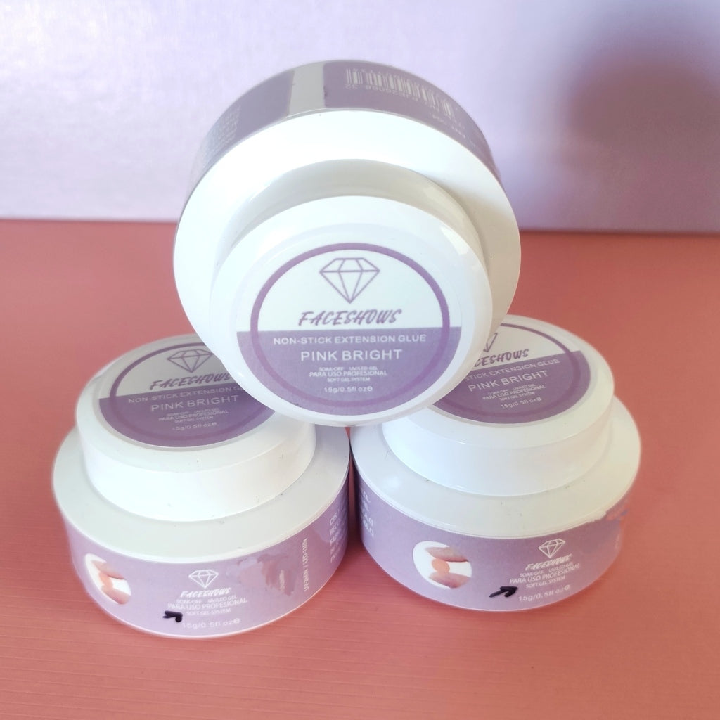 Press Gel sólido - Pegamento de Soft gel y gel de relieve 15gr