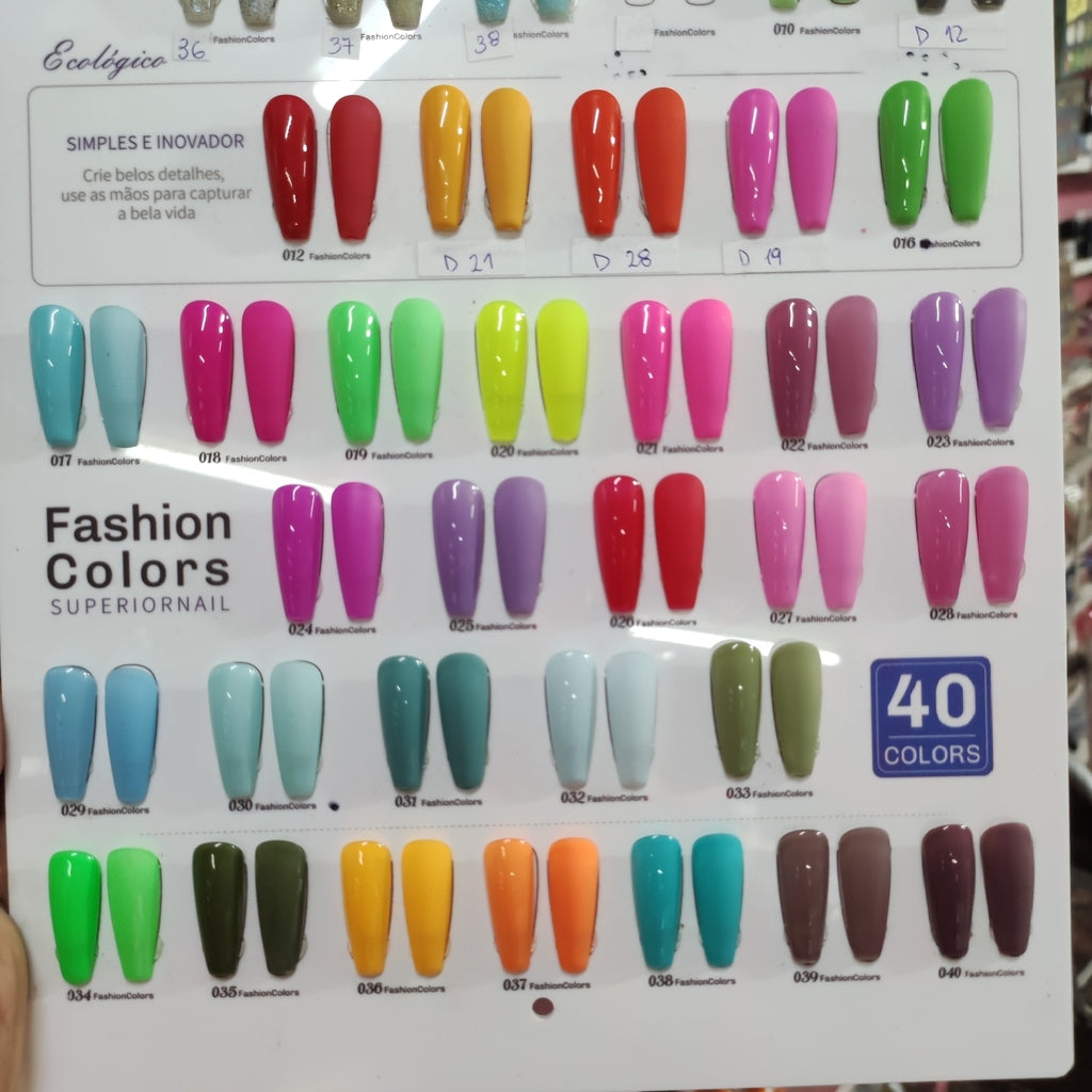Esmaltes semipermanente nueva colección
