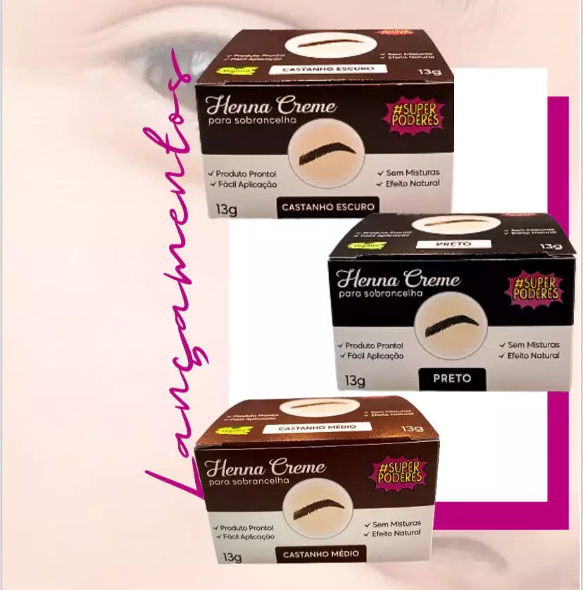 Henna de cejas lista para usar