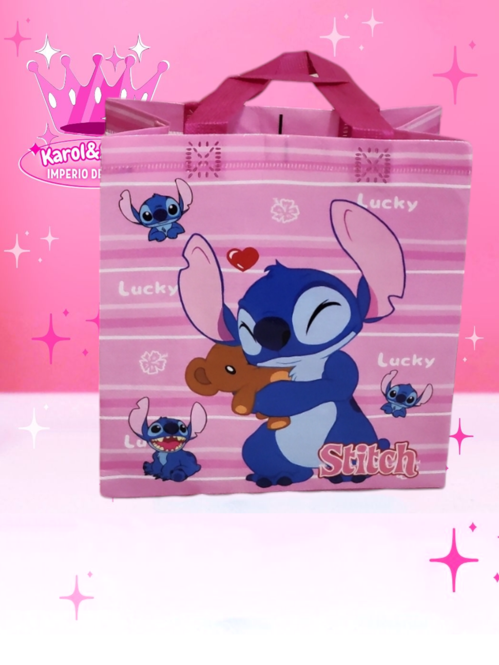Bolsa de tela Stitch