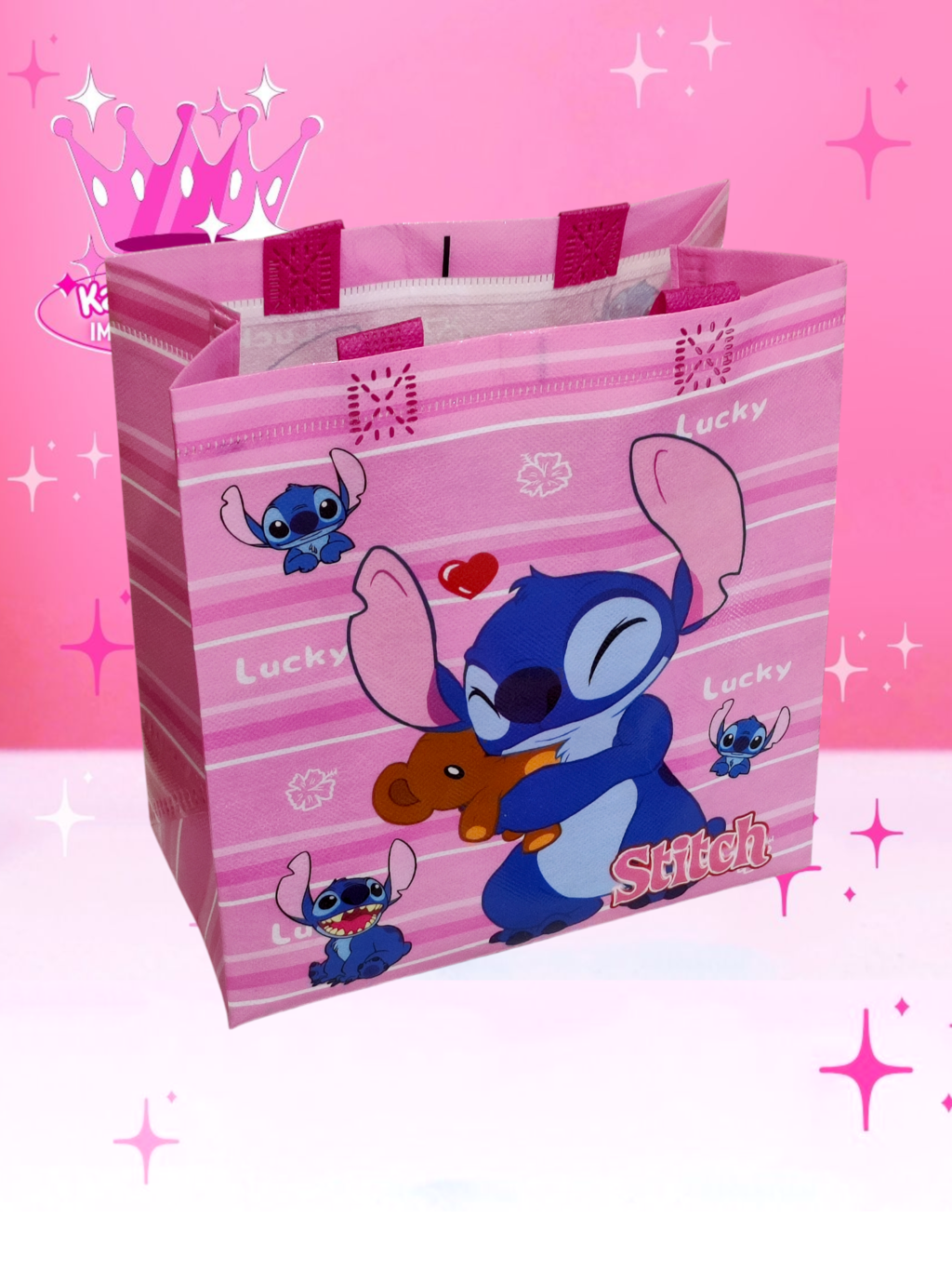 Bolsa de tela Stitch