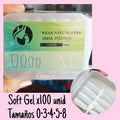 Soft Gel x100 unidades (tamaños reposición)