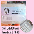 Soft Gel x100 unidades (tamaños reposición)