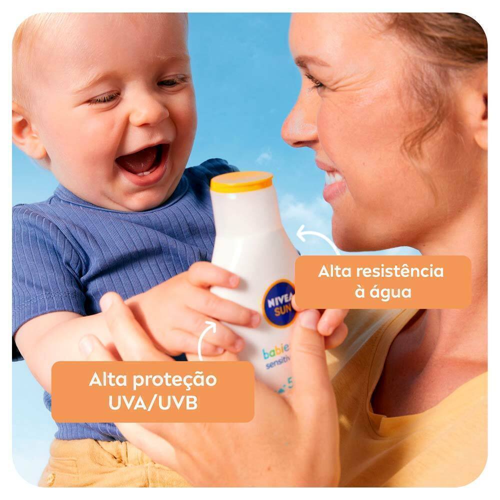 Protector solar Nivea FPS 60 bebes y niños