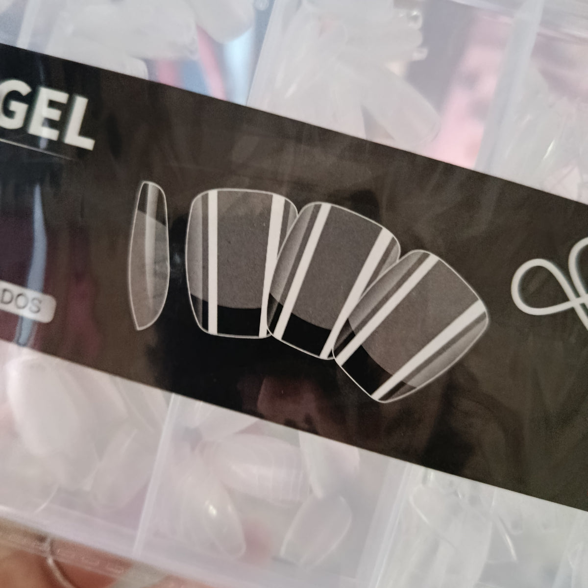 Tips Soft Gel 500 unidades prelimadas - ISSI