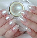 Efecto Glazed Donut, Perlado Blanco