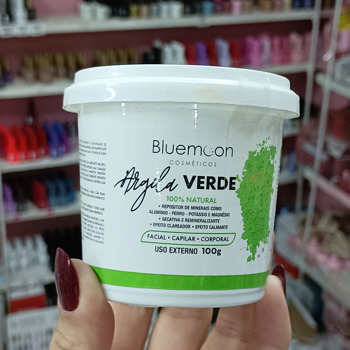 Arcilla Facial-Capilar-Corporal, VERDE