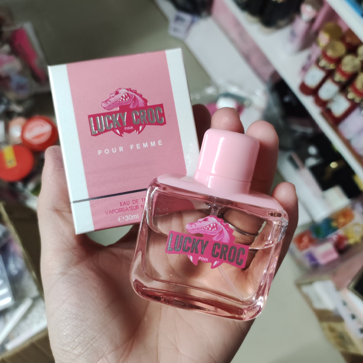 Perfume Lucky Croc Pink