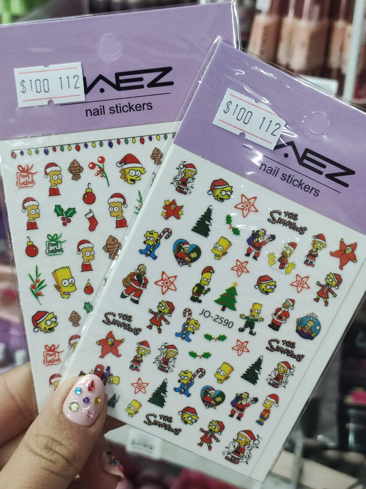 Stikers de Navidad, edición Personajes.