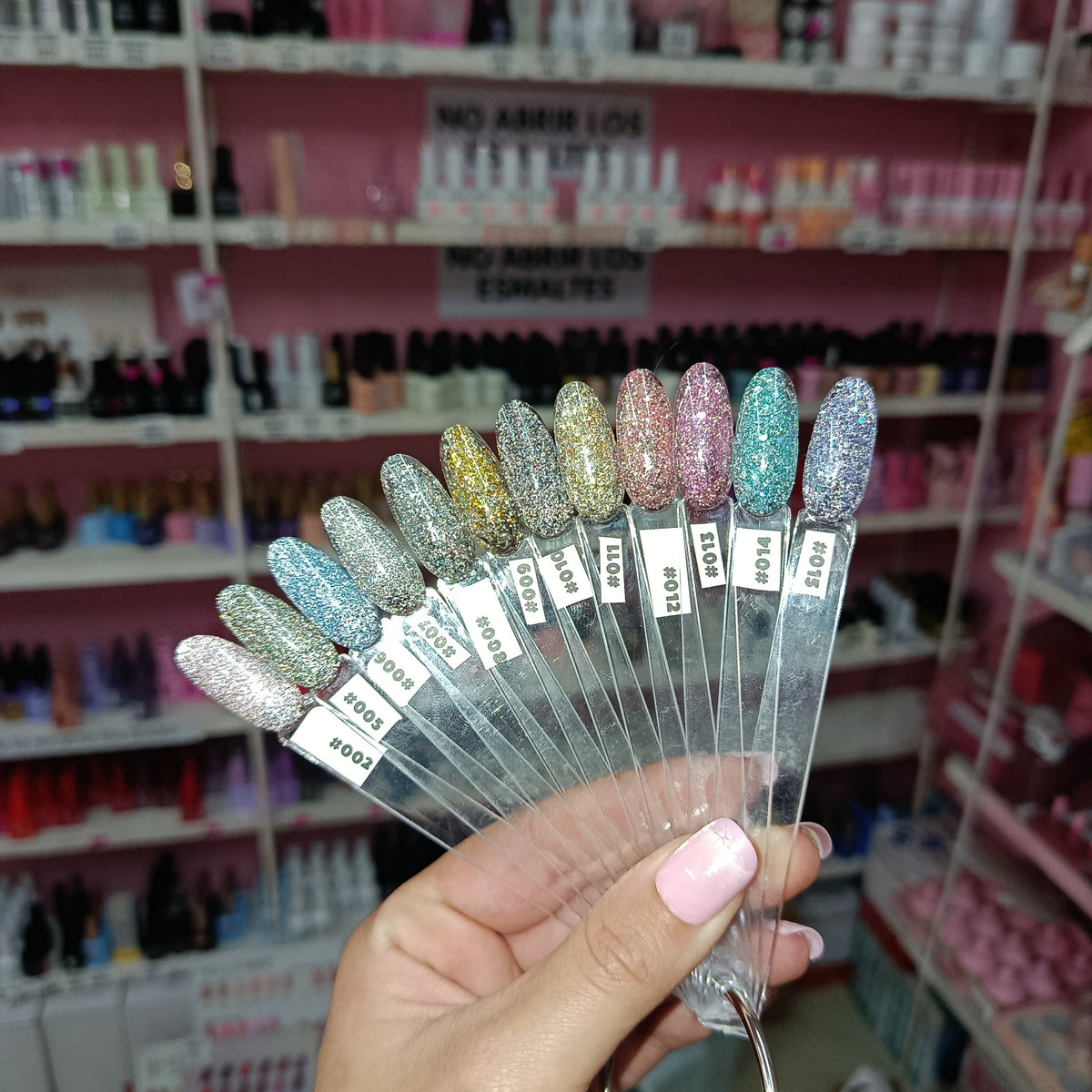 Esmaltes Reflectivos UV LED