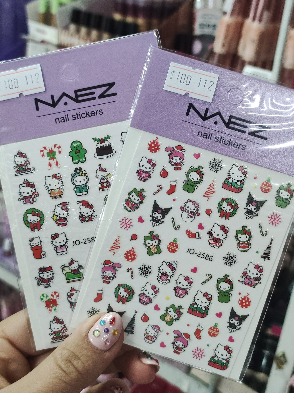 Stikers de Navidad, edición Personajes.