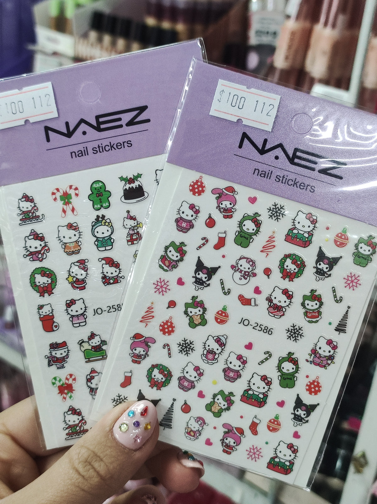 Stikers de Navidad, edición Personajes.