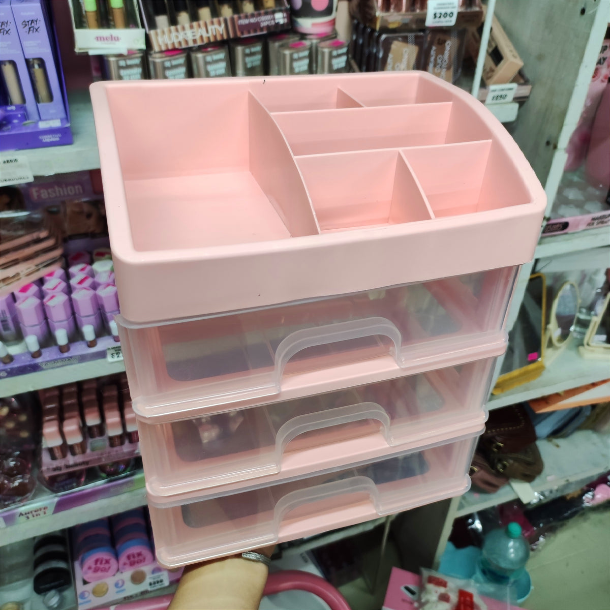 Organizador/Caja de almacenamiento, para maquillaje, Skincare, y varios.