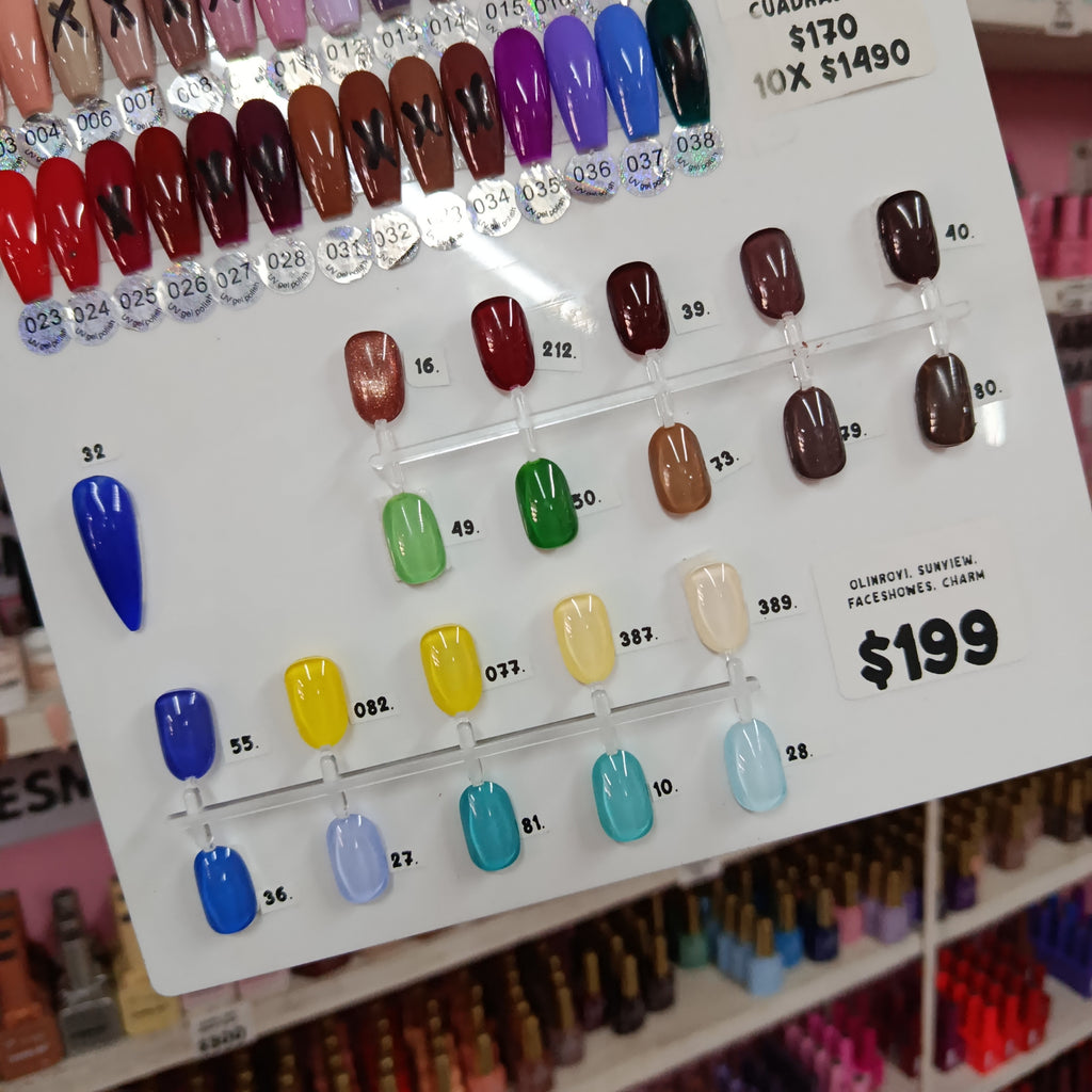 Esmaltes UV LED 10 ml