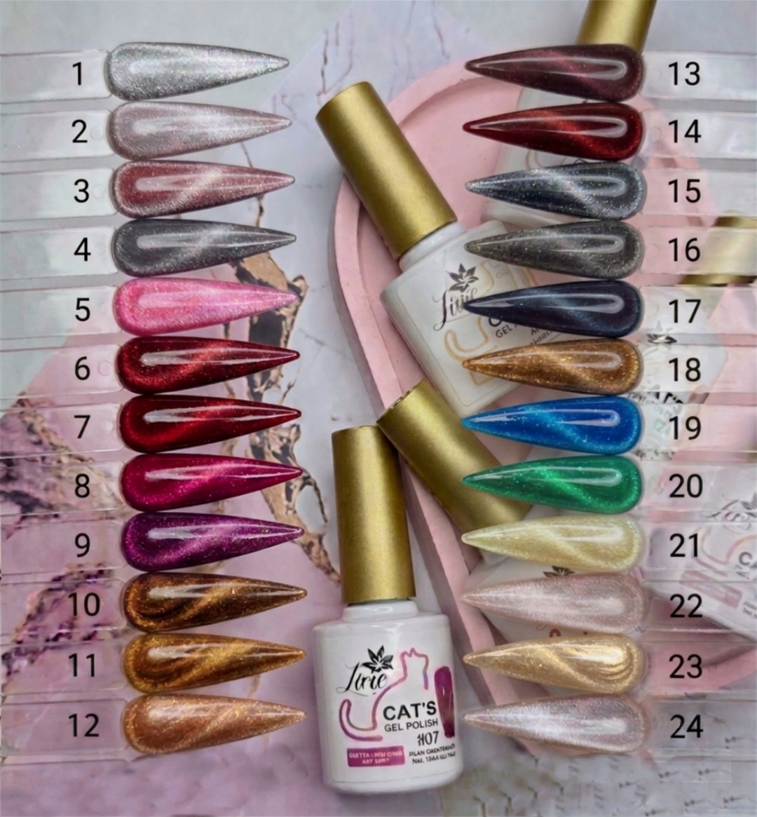 Esmaltes Magnéticos Bella Rosa UV LED - 20% de descuento llevando colección completa