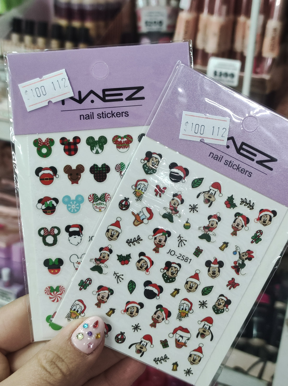 Stikers de Navidad, edición Personajes.