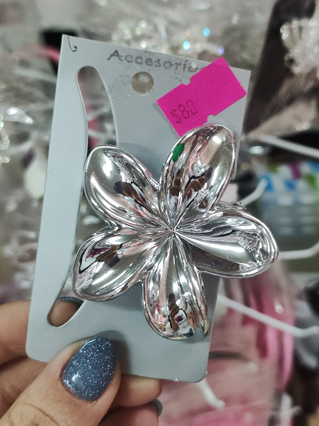 Pinzas Hawaiana Metalizadas