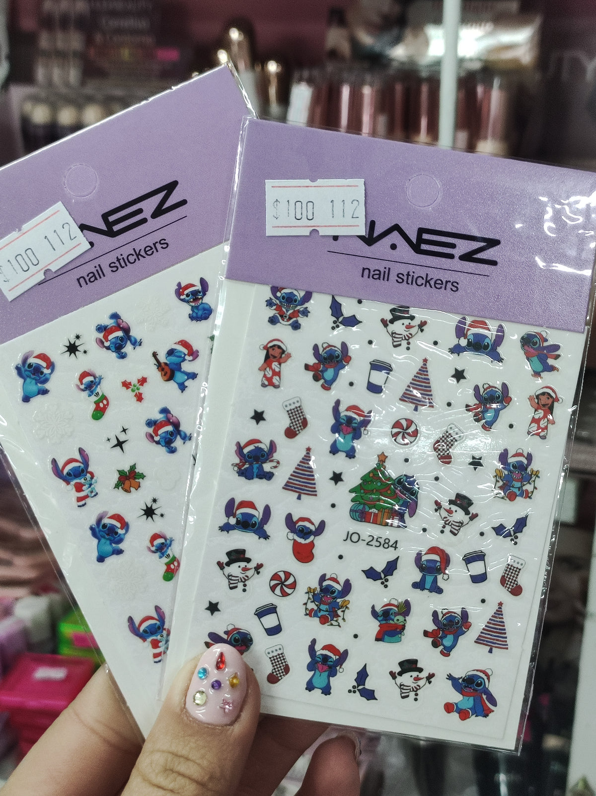 Stikers de Navidad, edición Personajes.