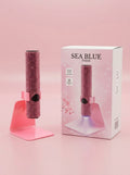 Lámpara/Linterna UV LED con soporte. Color Rosa