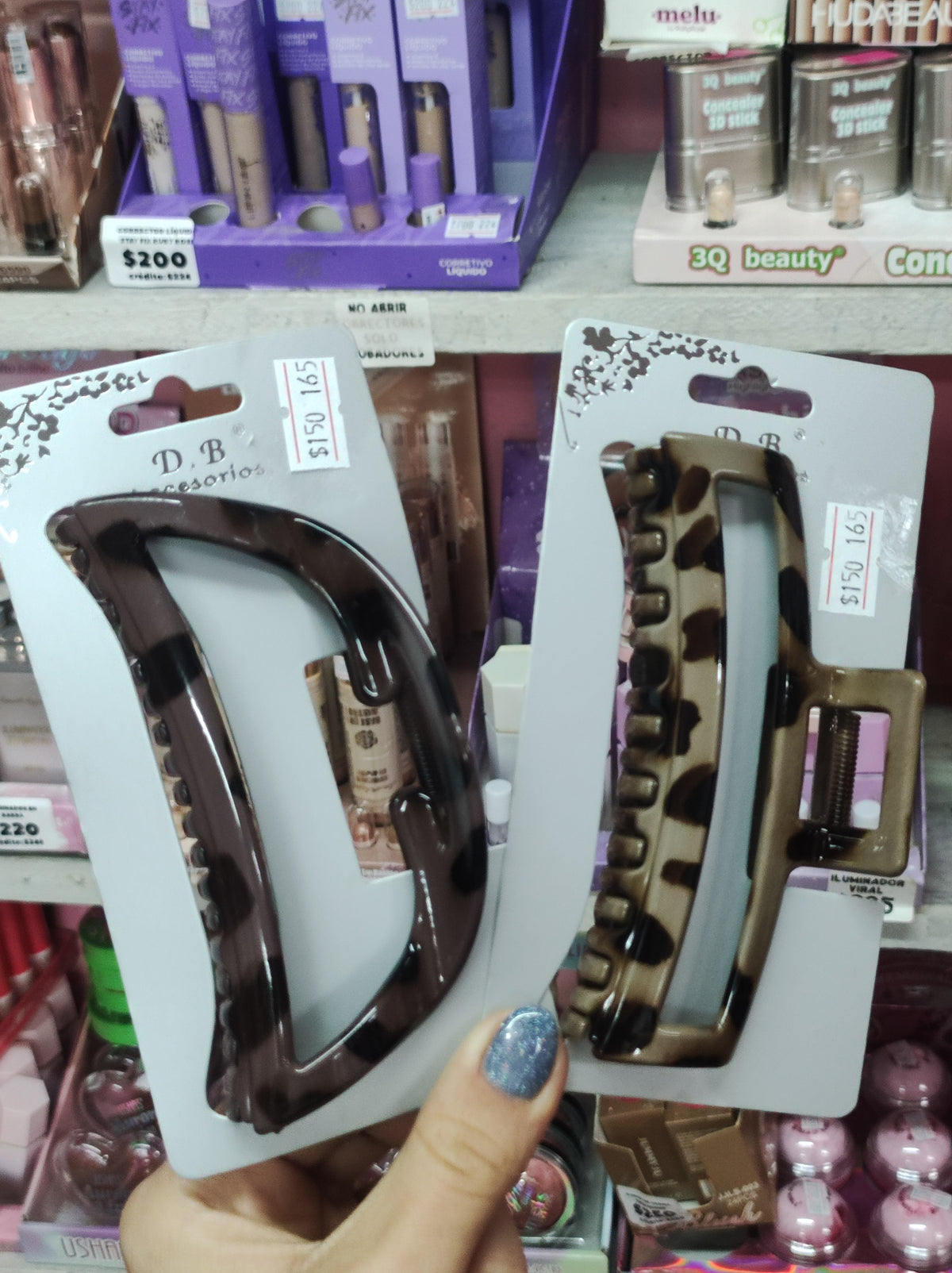 Pinza para Cabello, diseño animal print