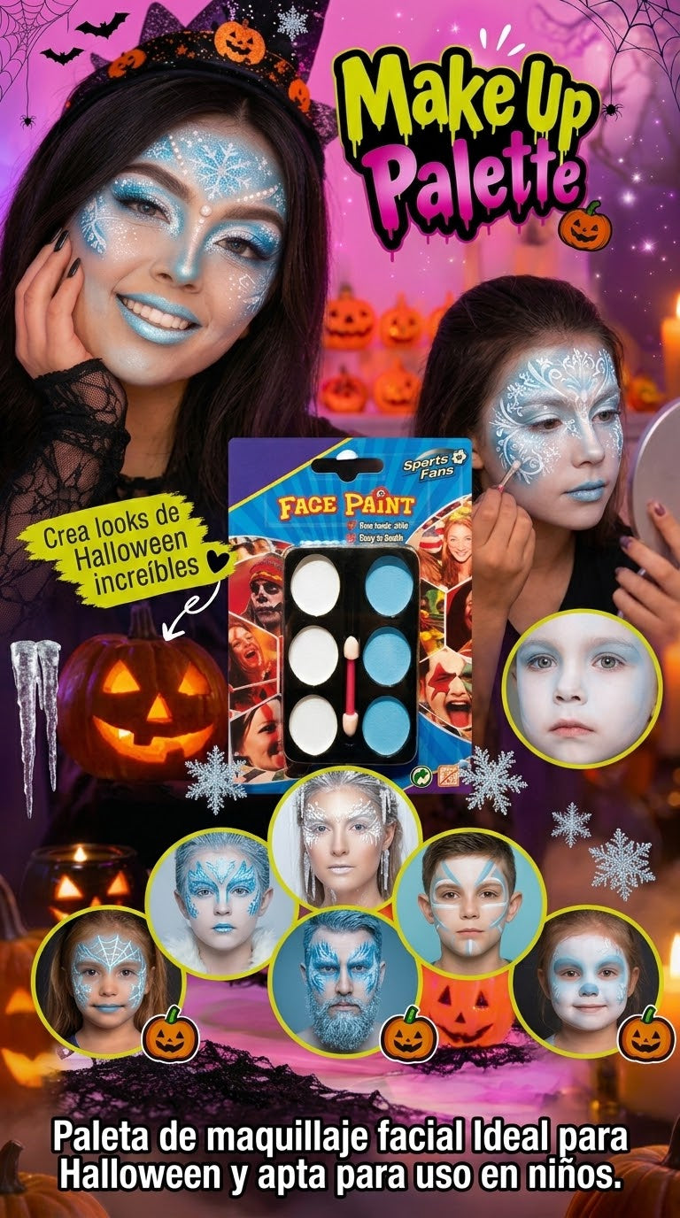 Pintura Artística para la cara - Halloween