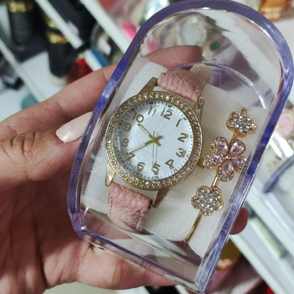Conjunto de Reloj y Pulsera